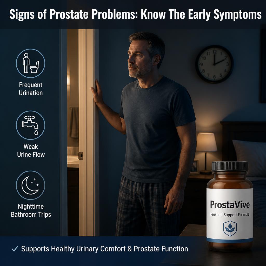 Signs of prostate problems