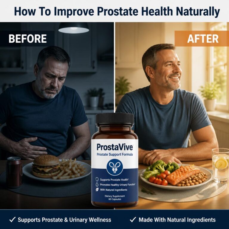 How to improve prostate health naturally